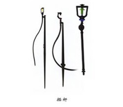 湖北地插式單側輪旋轉微噴